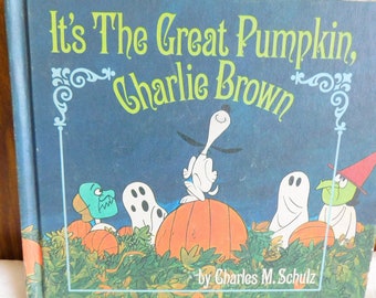 It's The Great Pumpkin Charlie Brown Book, Halloween Book, Peanuts Gang Book, Charles Schulz book do all