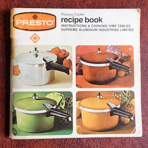 Presto pressure cooker manual hot sale