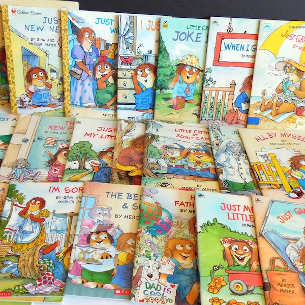 Mercer Mayer Little Critters Books, Golden Book, Mercer Mayer Books, Little Critter, Critterville
