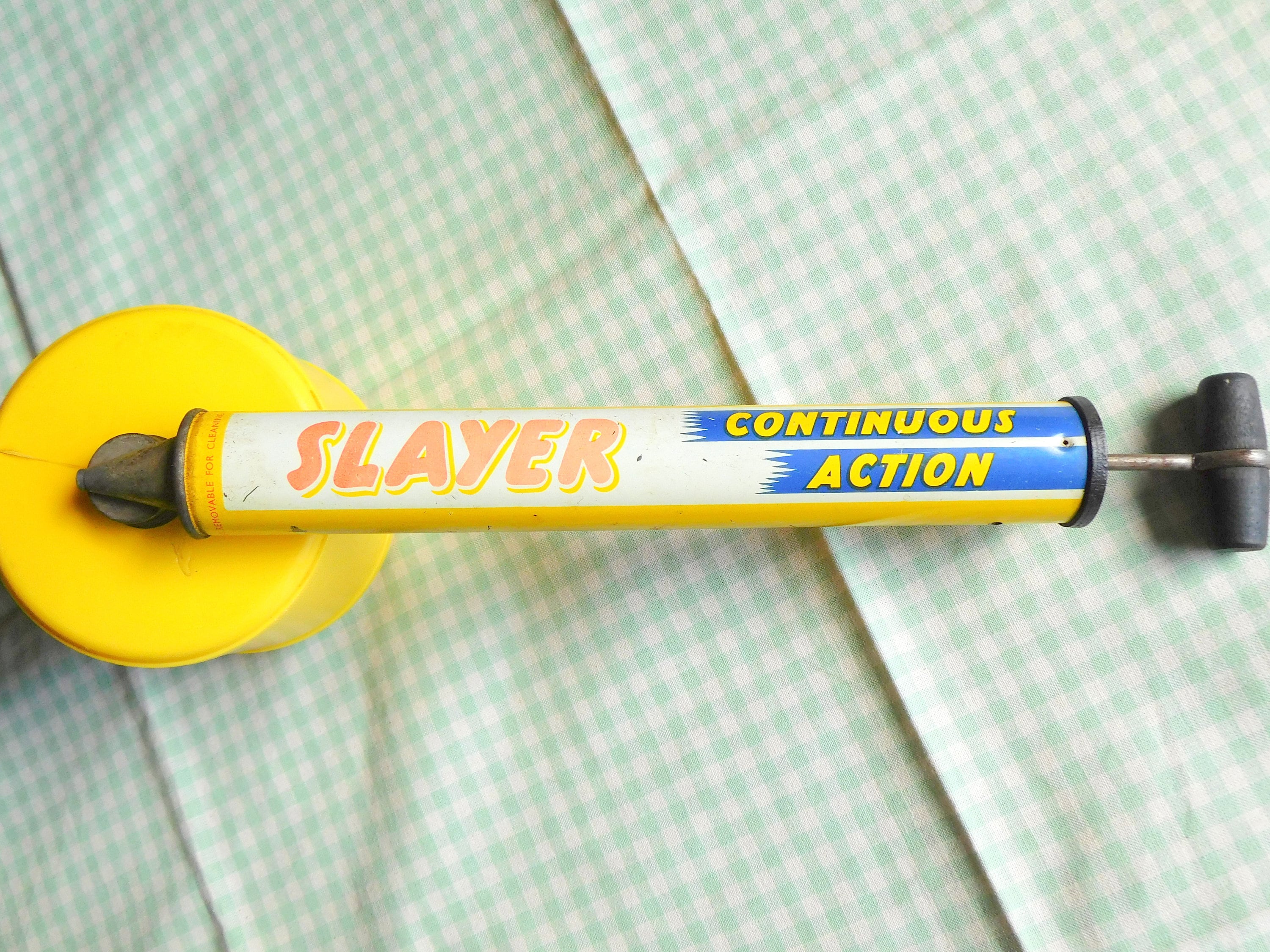 pulvérisateur tueur vintage, pulvérisateur insecticide, pulvérisateur de jardin, pulvérisateur d'insectes, outil de jardinage vintage