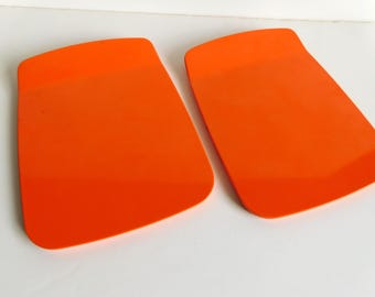Set of Two  Rosti  Denmark, Bread Plates, Danish  Rosti Tray,  Rosti Sandwich Plate, Danish Kitchen,  Mepal Dinnerware
