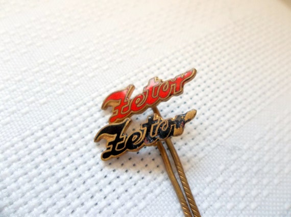 Zetor pin vintage Czecgolsovakia Pin zZetor Badge Vintage Zetor farm machinery Zetor Tractor