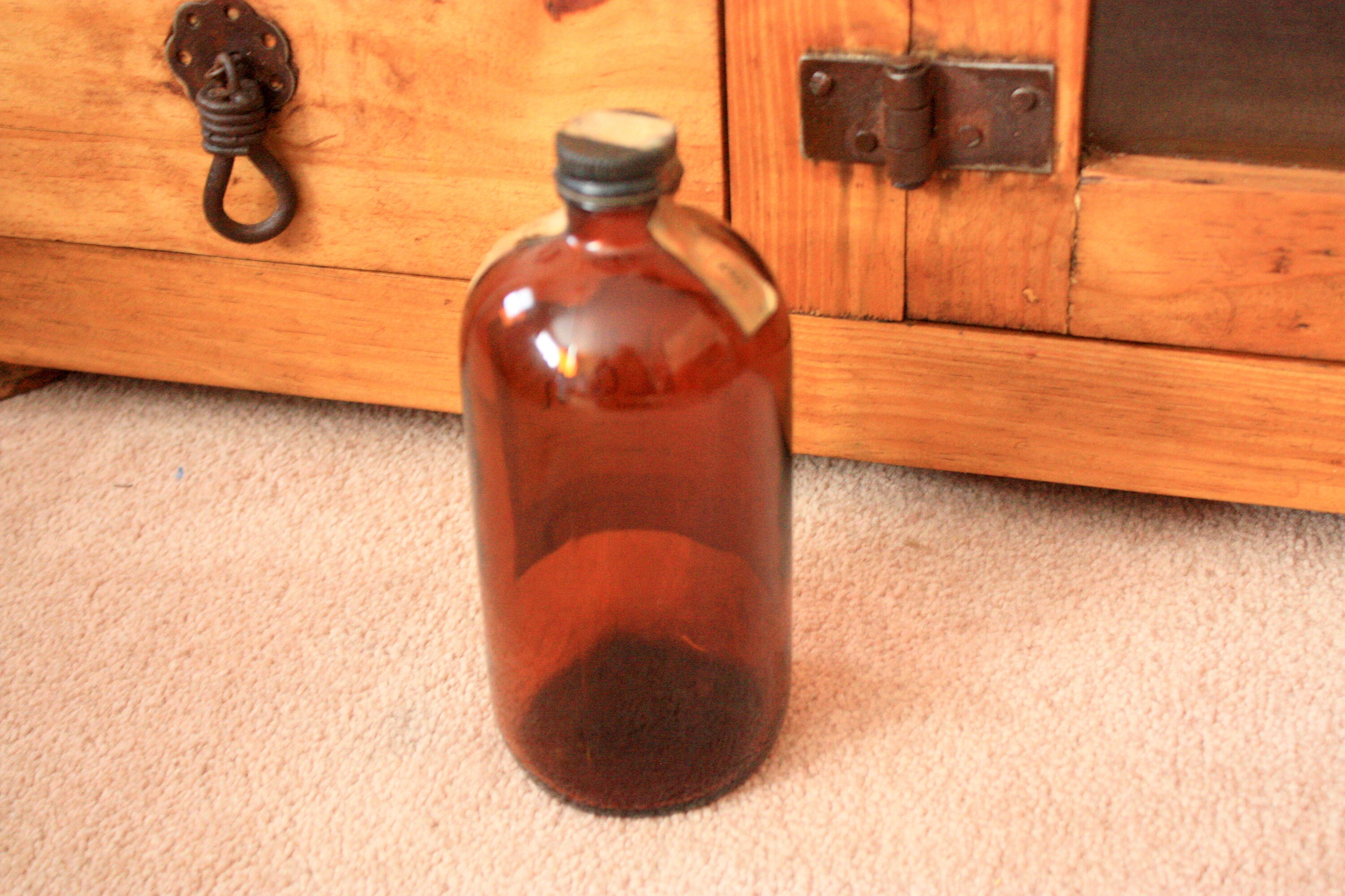 Vintage Laboratory Bottle Marked 1967 Vintage Chemical Etsy Ireland