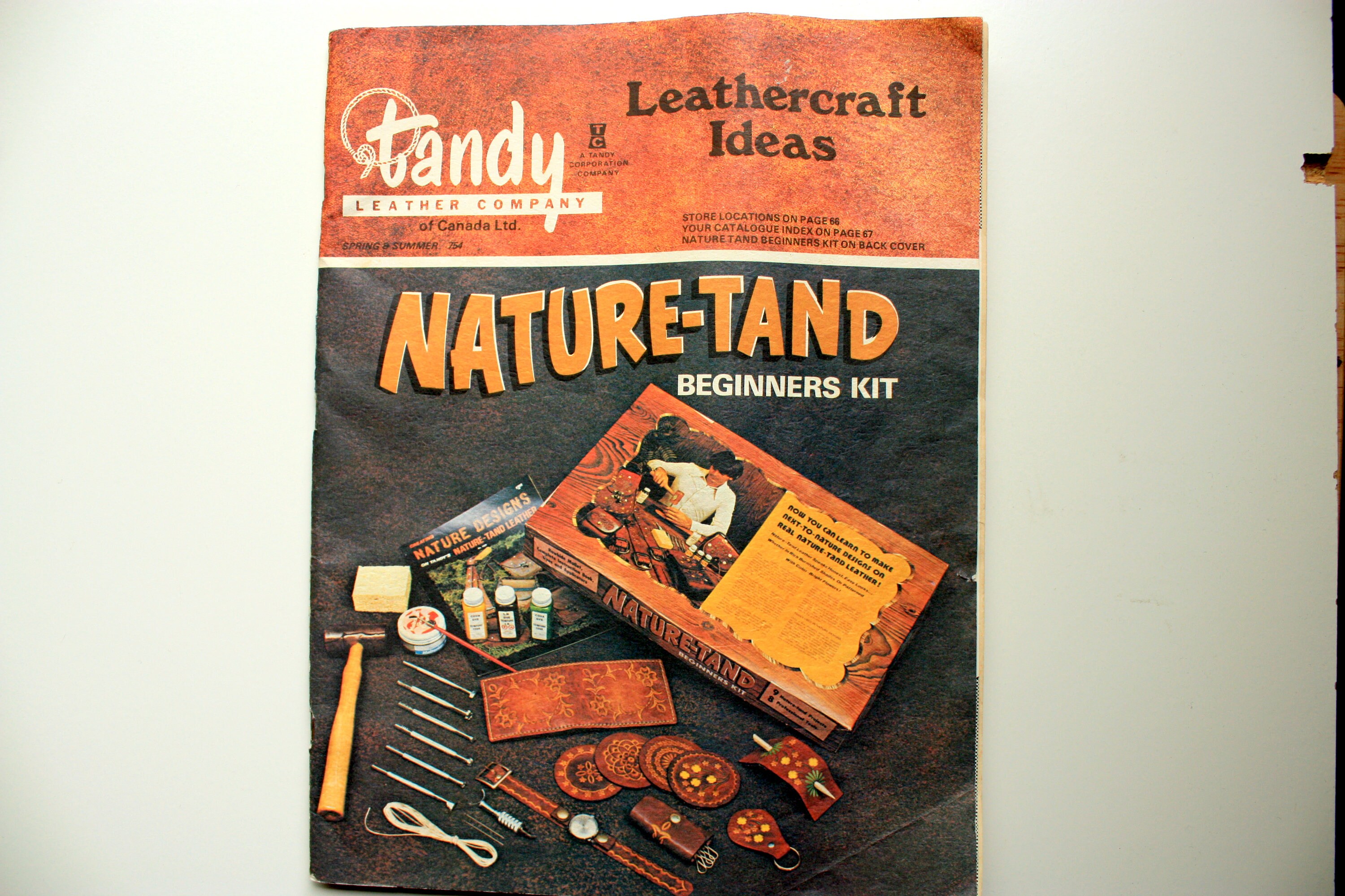 Leather Crafting Starter Book from Tandy Leather