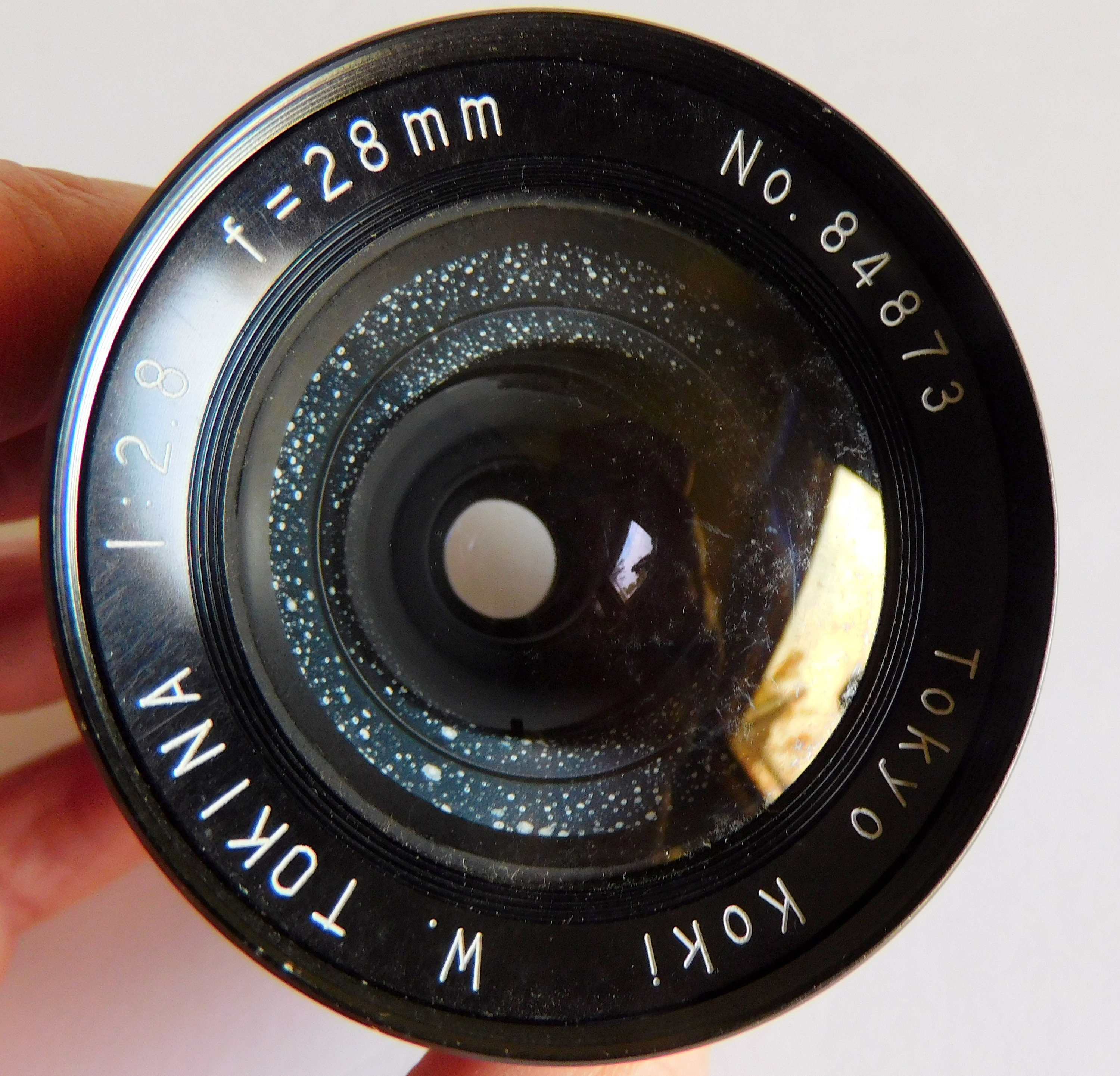 Tokyo Koki Camera Lens, Tokyo Koki Lens No. 84873, Koki 84873l