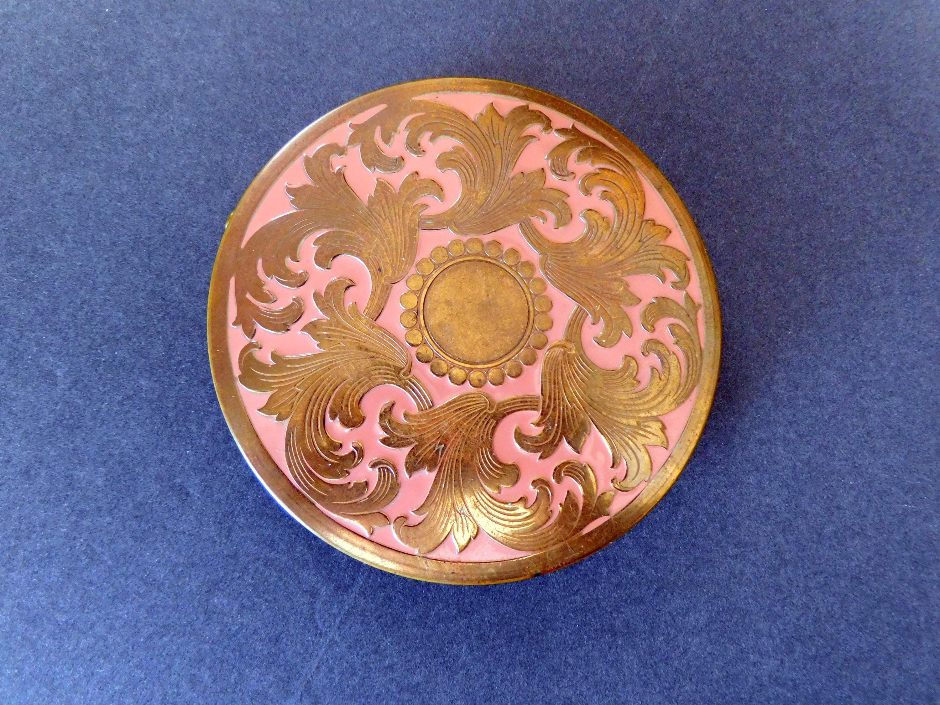 Rex Fifth Avenue Vintage compact with Comn Duo Rex Fifth Avenue Compact - Etsy main image 4