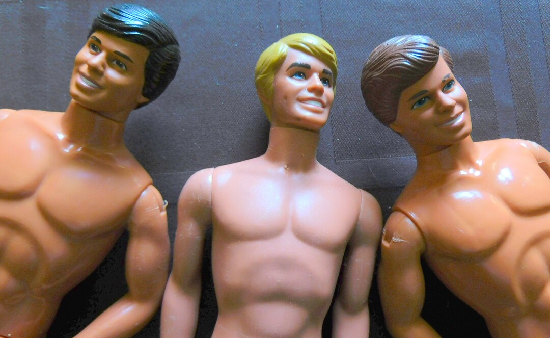 Vintage Ken Dolls, 1968 Ken, 1983 Ken, 1988 Ken, Great Shape Ken, Super