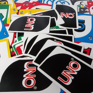 Set van 30 UNO-kaarten voor collage, plakboeken, banners, enz. - Uno-stukken - UNO-speelstukken