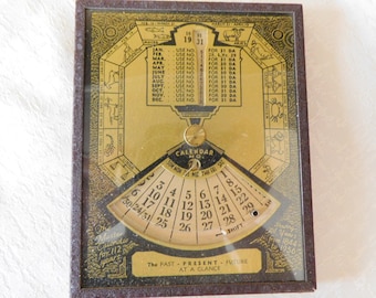 Perpetual Calendar, Master Calendar for 112 years, Magic Calendar, One Hundred Year Calendar