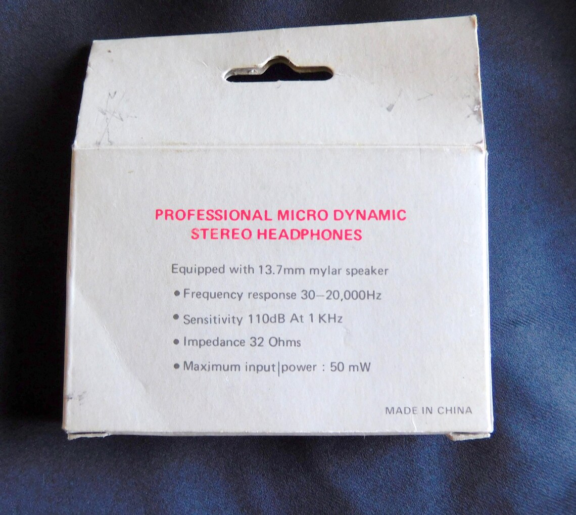 Micro Dynamic Stereo Headphones, Small Headphones, Ear Phones, foto 3 di 3