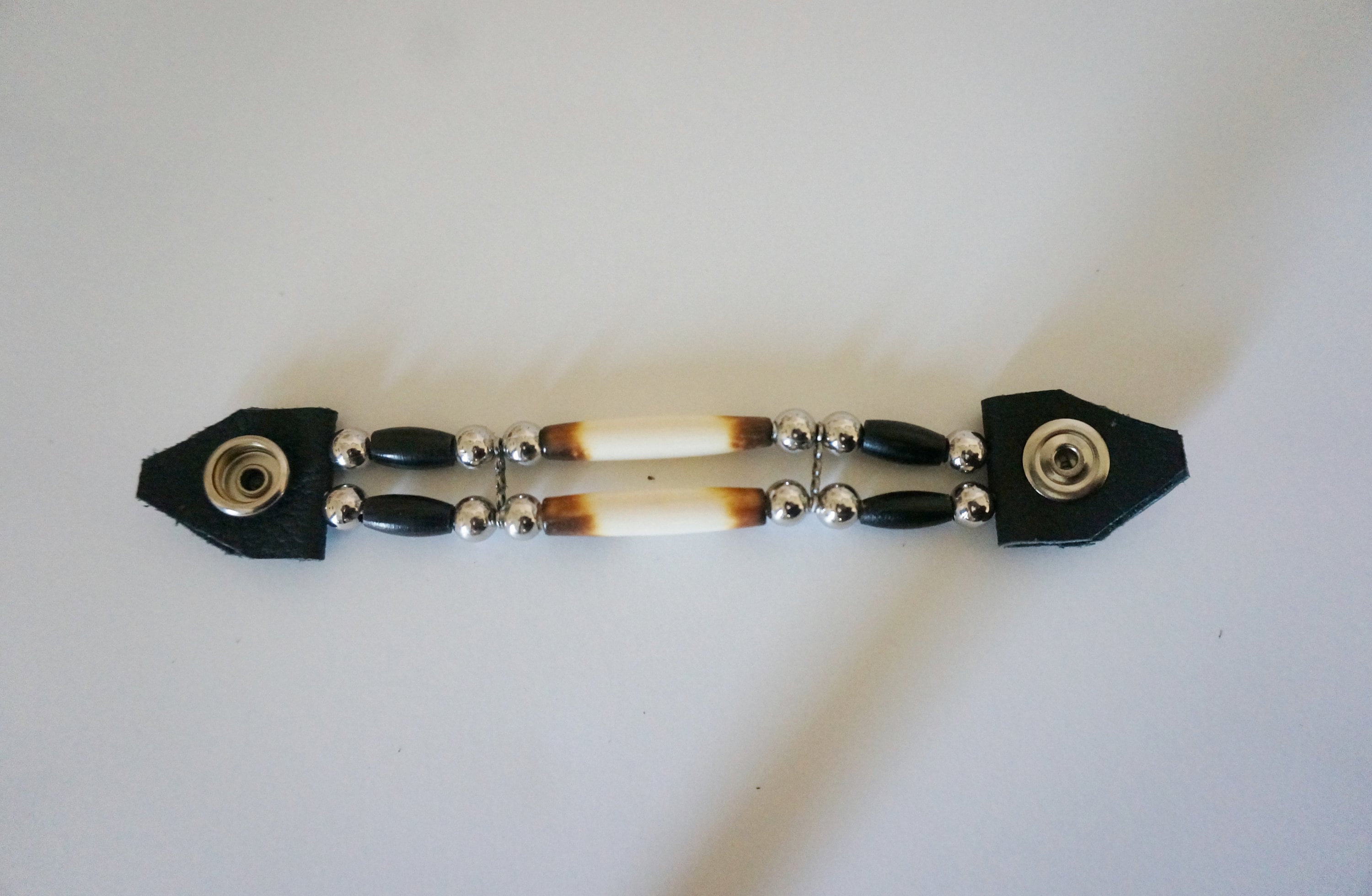 Vest Extender, Leather and Bone Vest Extender, Southwestern Vest ...