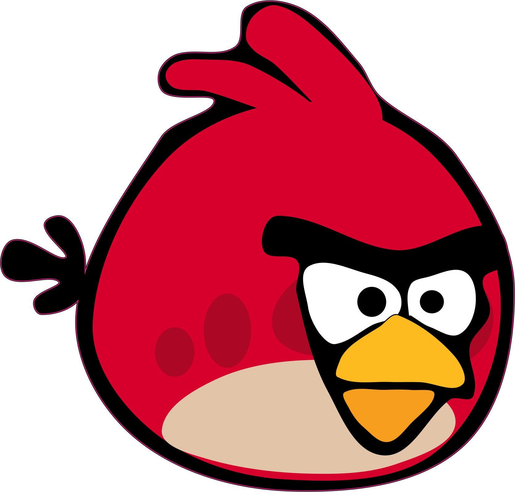 Angry birds 001 Vinyl Sticker Decal Full Color Cad Cut Etsy