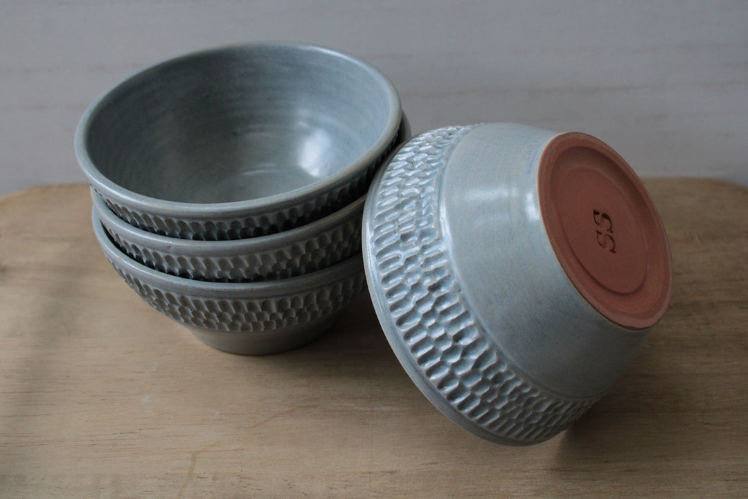 Handmade Ceramic Bowl, Snack Bowl, Small Prep Bowl, Wheel Thrown Pottery, Kitchen Bowl Etsy