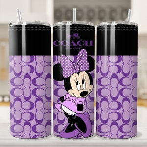 Purple Fashion Template On Black Painting Glitter Tumbler Wrap Chanel –  Tumblerwrappng