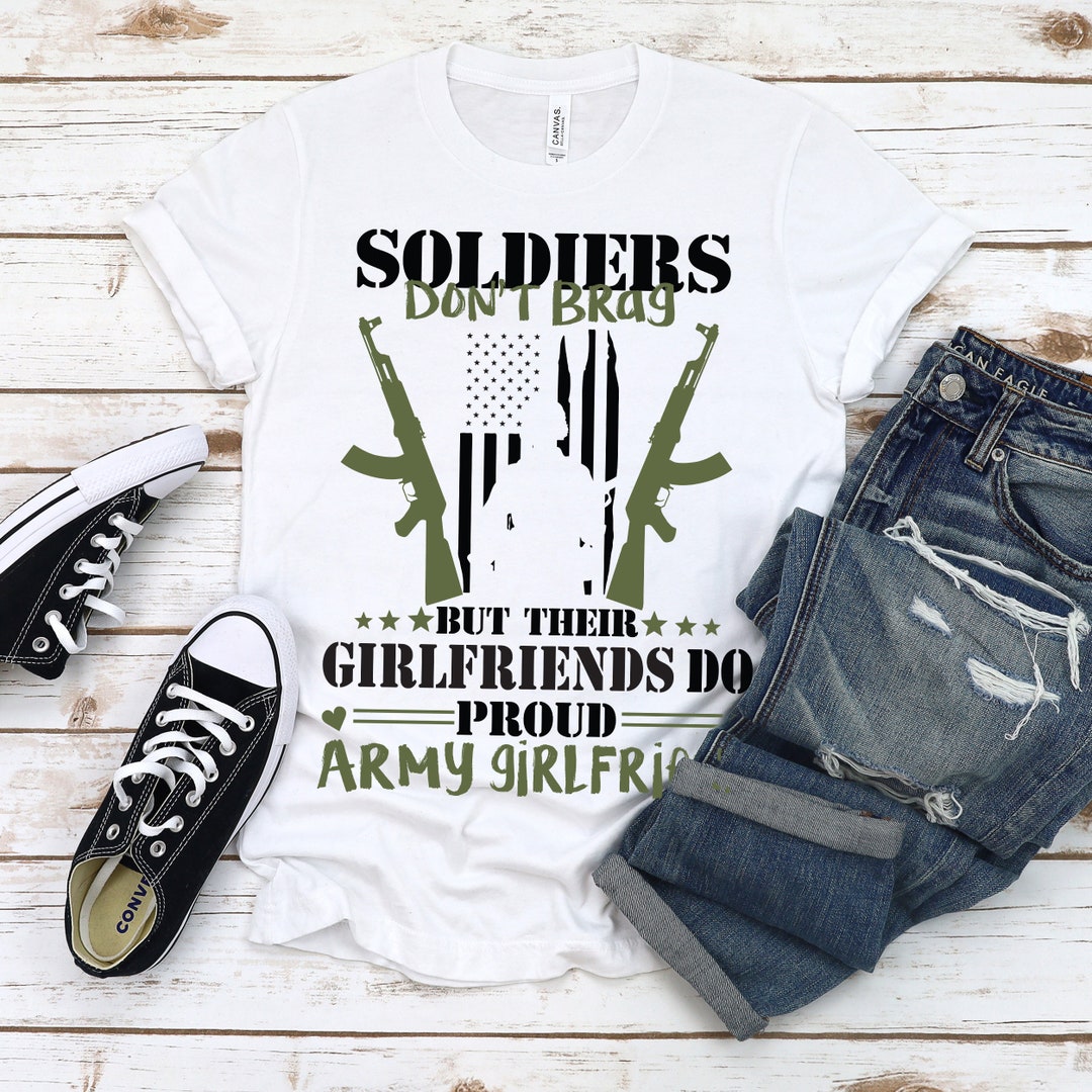 Proud Army Girlfriend Shirt Proud Army Family Shirts Proud - Etsy