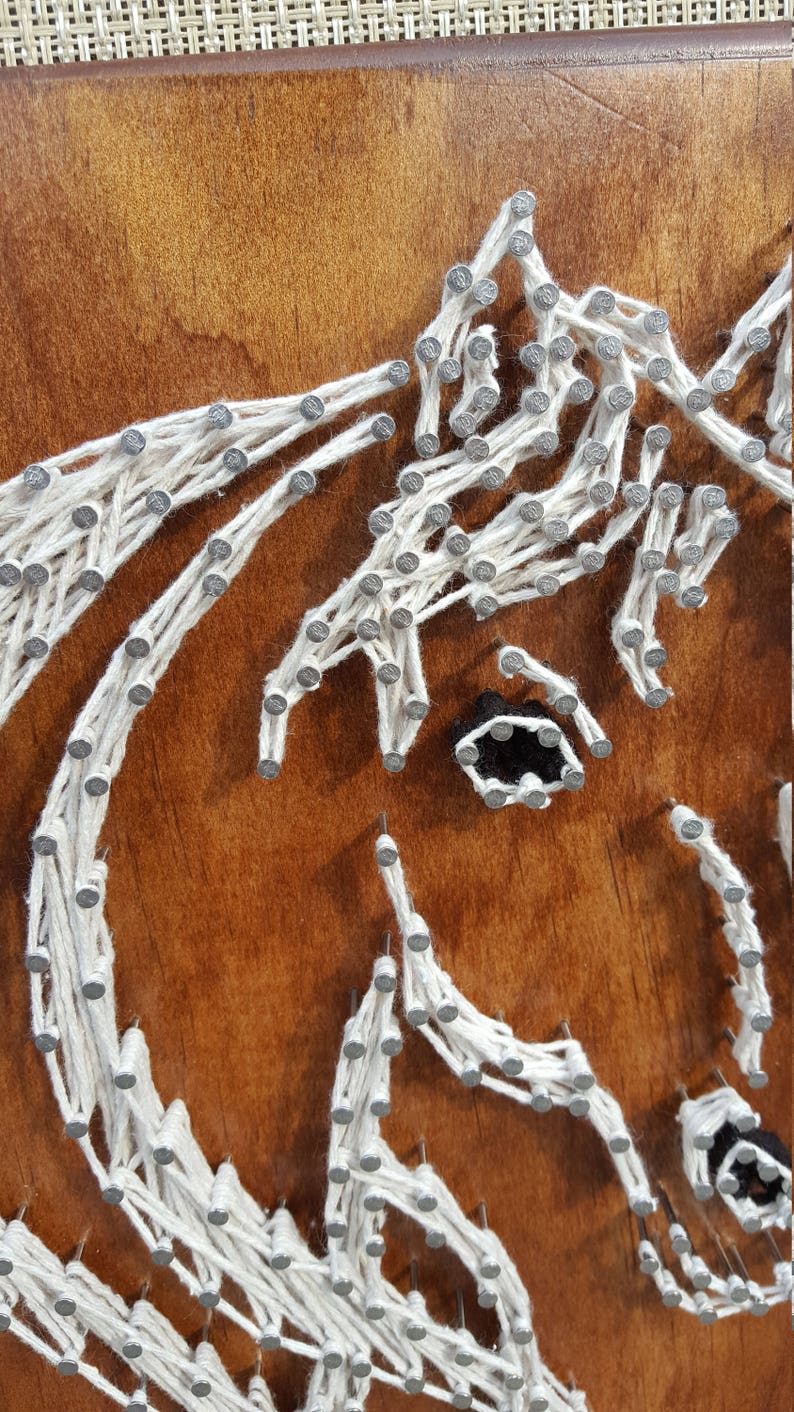 Horse Head String Art Etsy