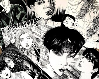 Bts Manga Etsy