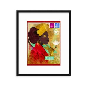 Golden Woman Art Print: Black Girl Magic Illustration