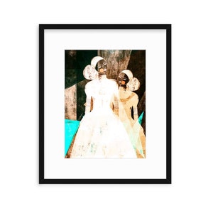 Revelations Art Print: Black Girls Illustration, Women of Color, Magical Wall Decor