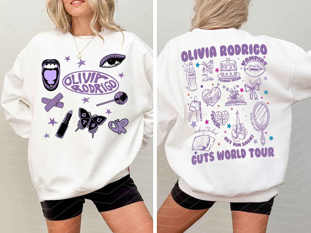 Olivia Rodrigo GUTS Tour 2024 PNG, Olivia Guts Tour 2024 Png, Olivia