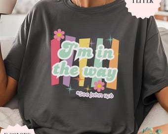 Funny Christian Tee, Faith Inspired Apparel, Christianity comfort colors shirt, Religious T-shirt, Retro shirt, Christian Gift for Men Women