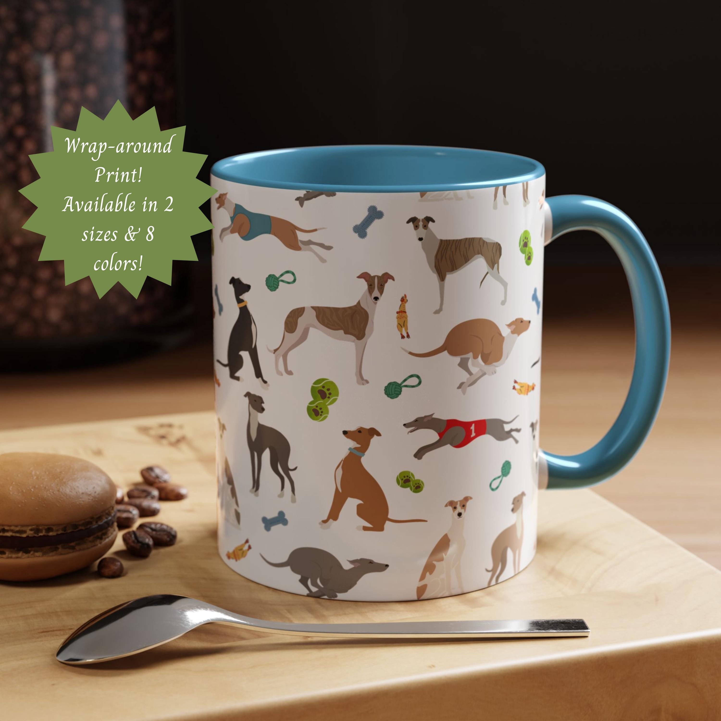 CafePress Tasse à café en céramique Obey The Whippet! 325 ml
