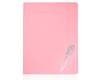 B6 Grid Notebook | PINK