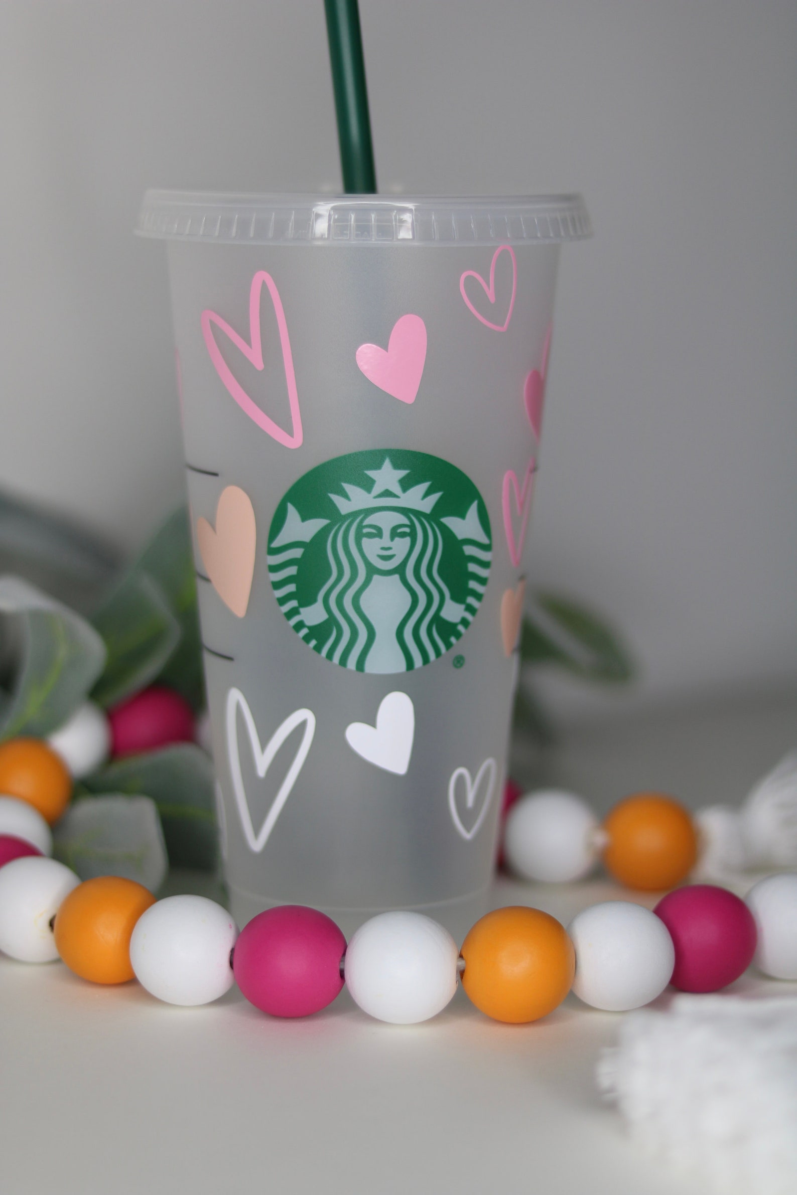 Starbucks Heart cup Etsy