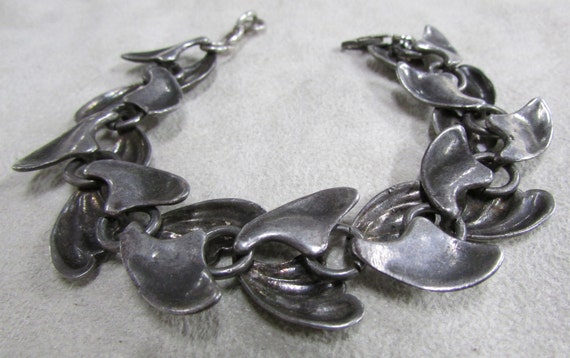 Beautiful Sterling Silver Link Bracelet + - image 3