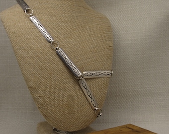 LARGE STERLING SILVER HANDMADE CONCHO BELT - 16 conches 290 grams LARGE STERLING SILVER HANDMADE CONCHO BELT - | Mercari main image 4