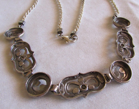 Sterling Silver and Citrine Necklace + - image 3