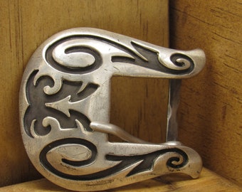 Sterling Silver Belt Buckle +