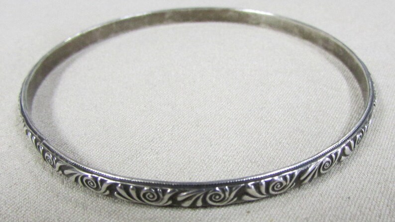 Sterling Silver Bangle Bracelet