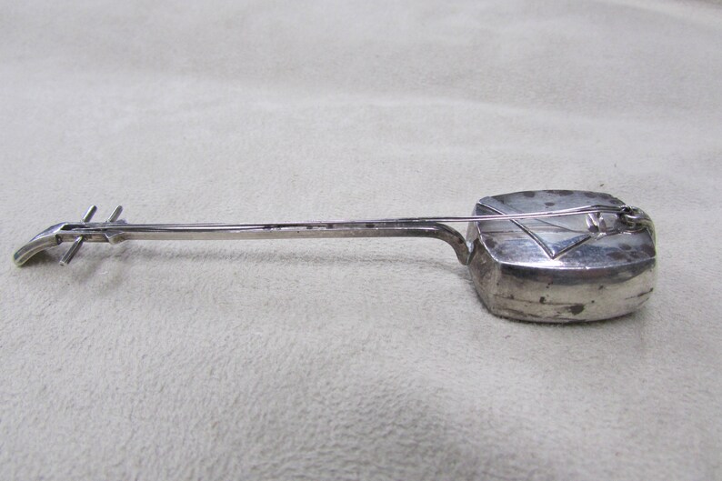 Sterling Silver Stringed Instrument Salt or Pepper Shaker Etsy