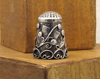 Sterling Silver Thimble from Mexico