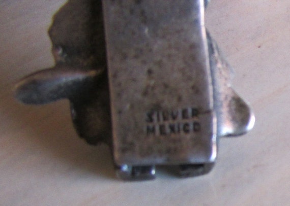 Vintage Sterling silver and Turquoise Grape Clust… - image 4