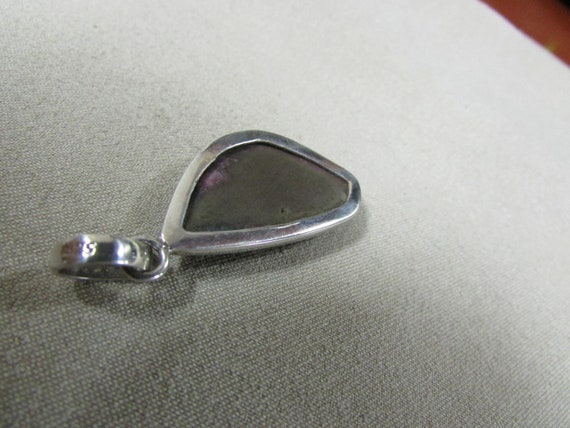 Sterling Silver Eudialyte from Russia Pendant + - image 4