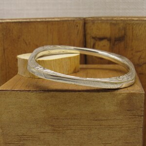 Sterling Silver Bangle Bracelet image 3