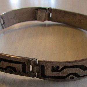 Sterling Silver Link Bracelet from Taxco Mexico +