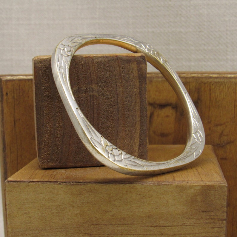 Sterling Silver Bangle Bracelet image 5