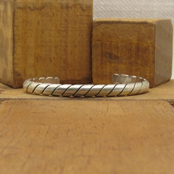 Southwest Twisted Wire Cuff Bracelet +