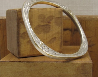 Sterling Silver Bangle Bracelet +