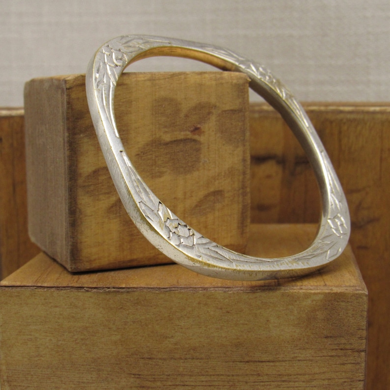 Sterling Silver Bangle Bracelet image 1