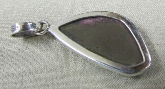 Sterling Silver Eudialyte from Russia Pendant + - image 3