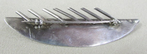 Unique Sterling Silver Pin + - image 3