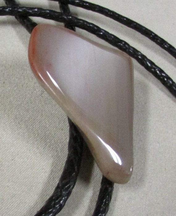 Agate Bolo Tie + - image 2