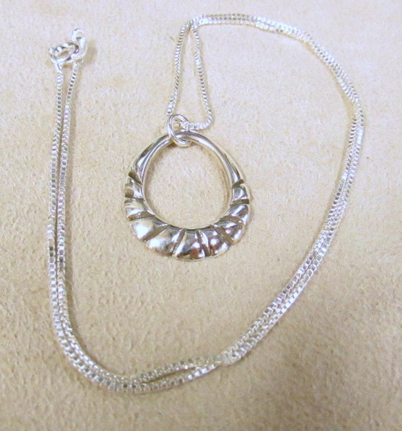 Sterling Silver Necklace + - image 4