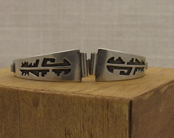 Ladies Southwest Sterling Silver Watch Band +