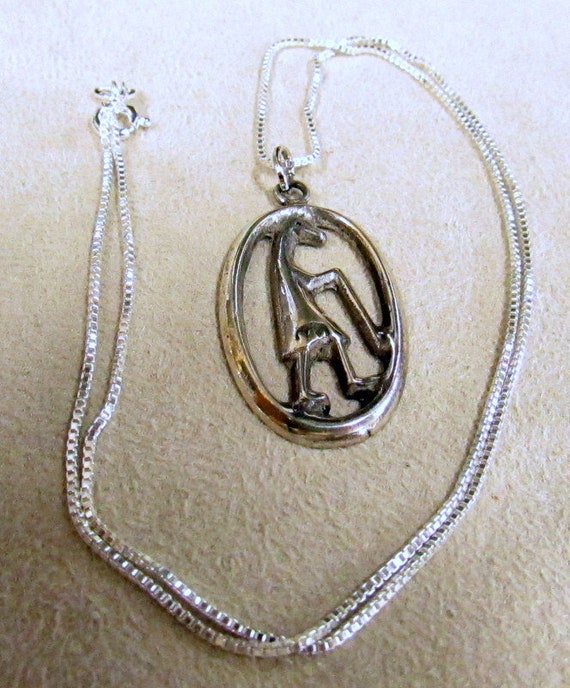 Southwest Sterling Silver Necklace +