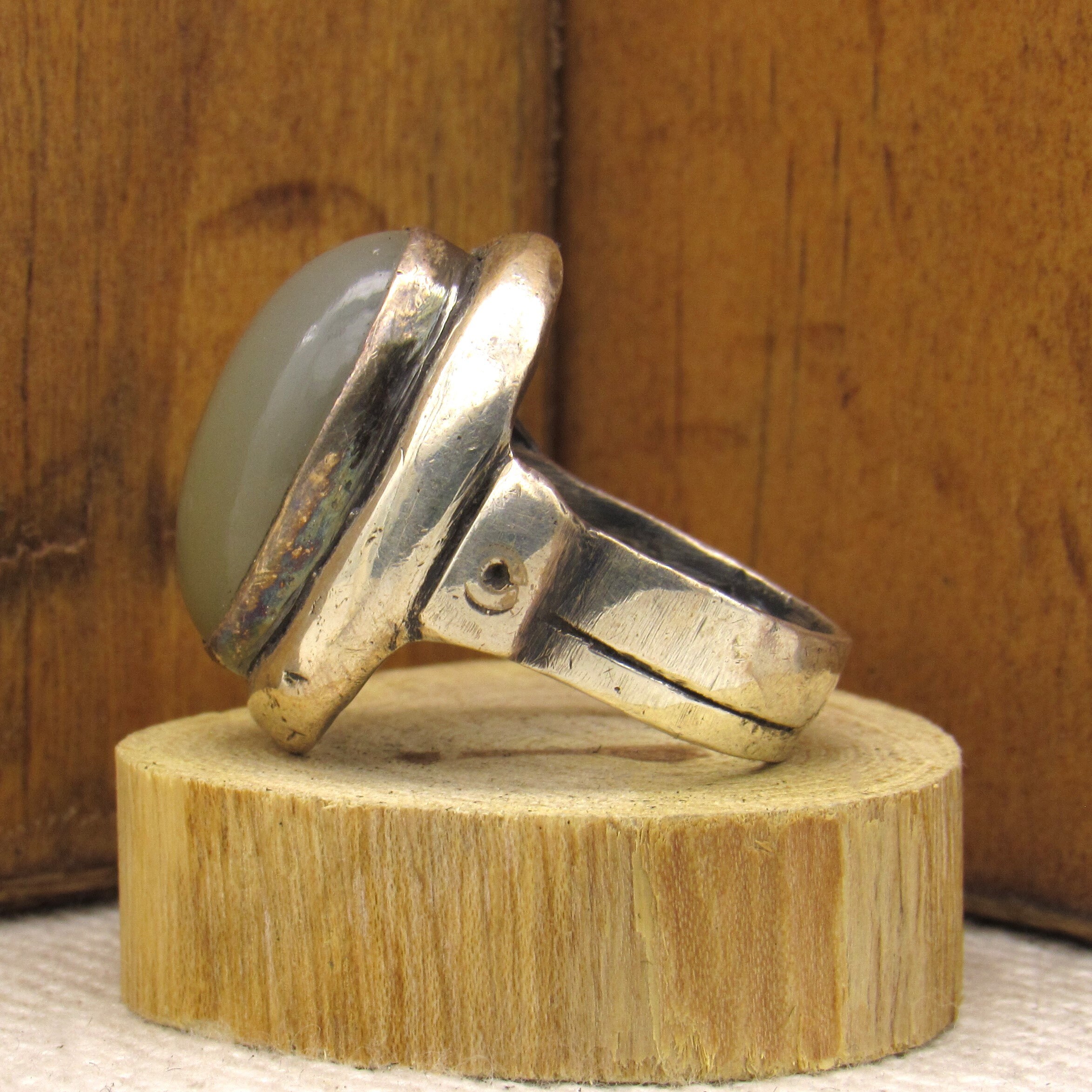 Tourmaline Ring, Size 6.25, Sterling Silver 925, Natural Green Stone, One  of a Kind, Handmade, Quality Made Jewelry, Band Ring, for Women. - Etsy